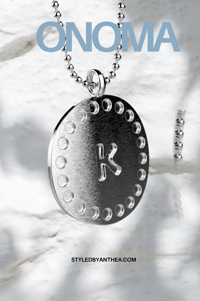 ONOMA K with Chain through Bail