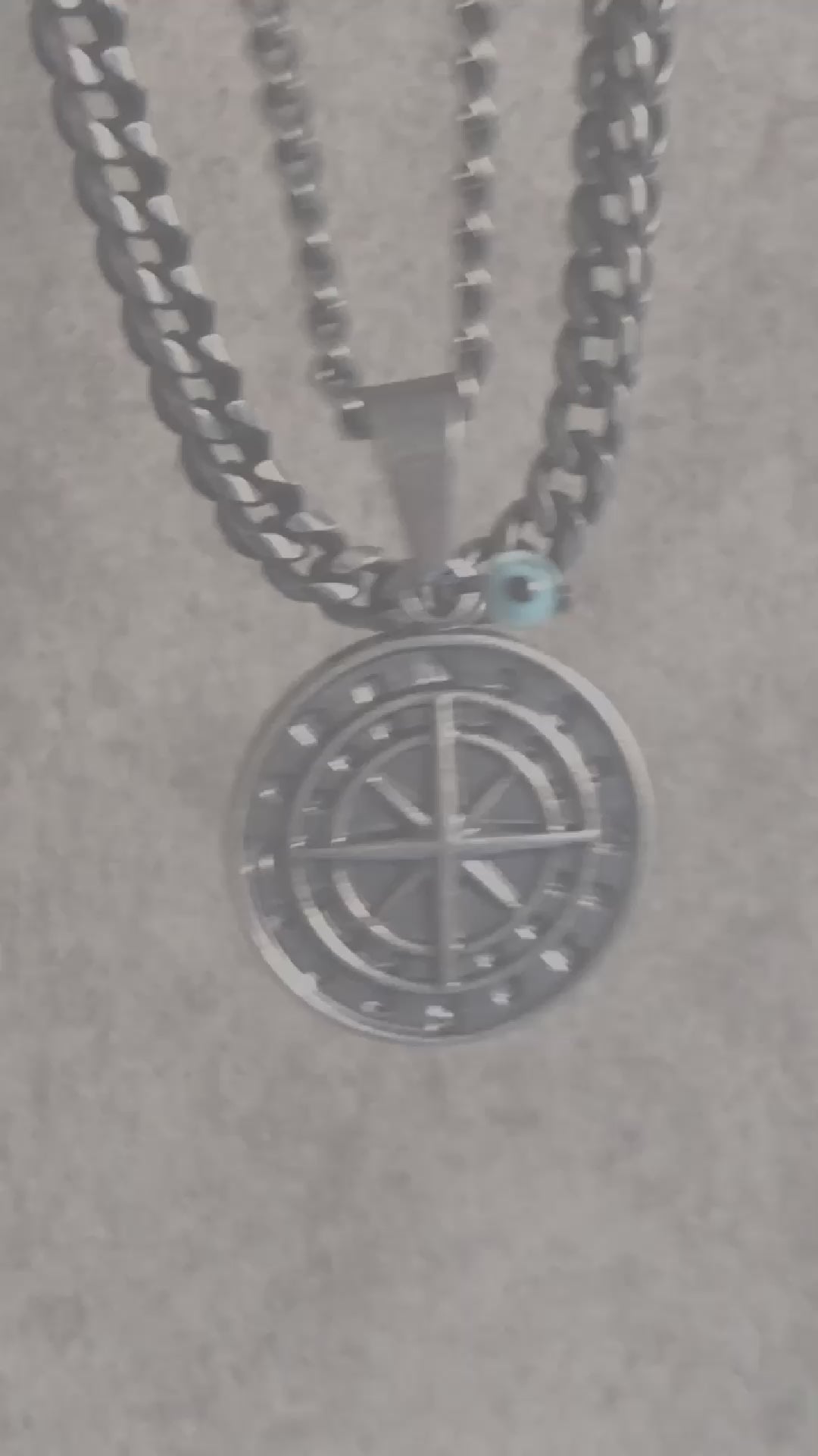 Men’s Compass + Minoan Necklace Stack - Styled by Anthea