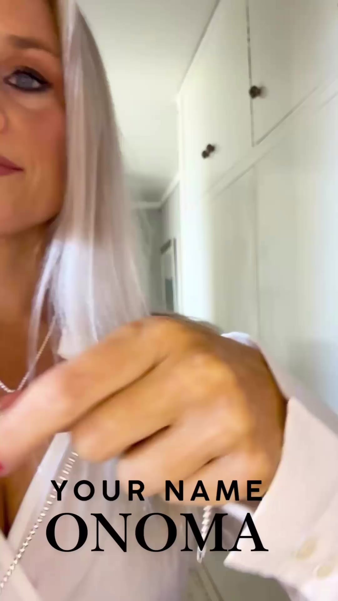 ONOMA Silver Initial Necklace | Personalised Greek Jewellery – Styled by Anthea