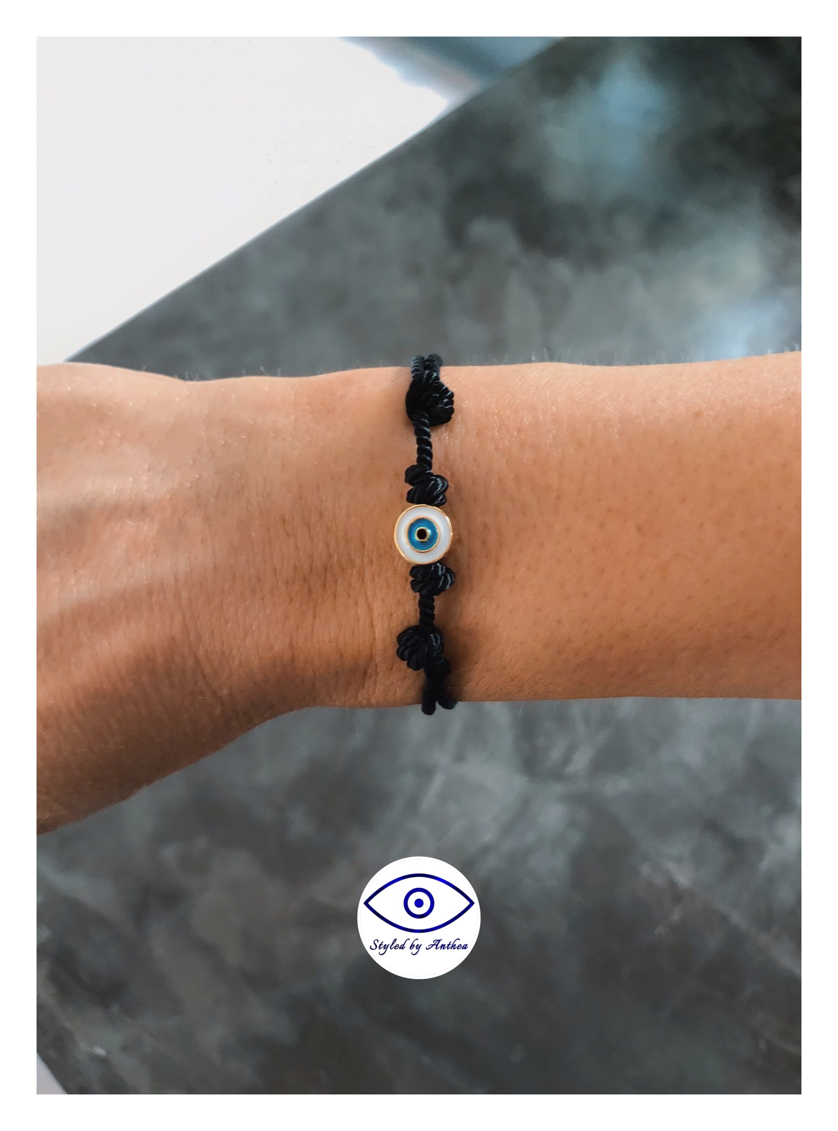 Adjustable Black Bracelets - Ornos