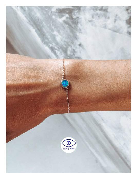 Chain Bracelet - Opal