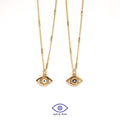 Dodecanese Evil Eye Necklace - Styled by Anthea