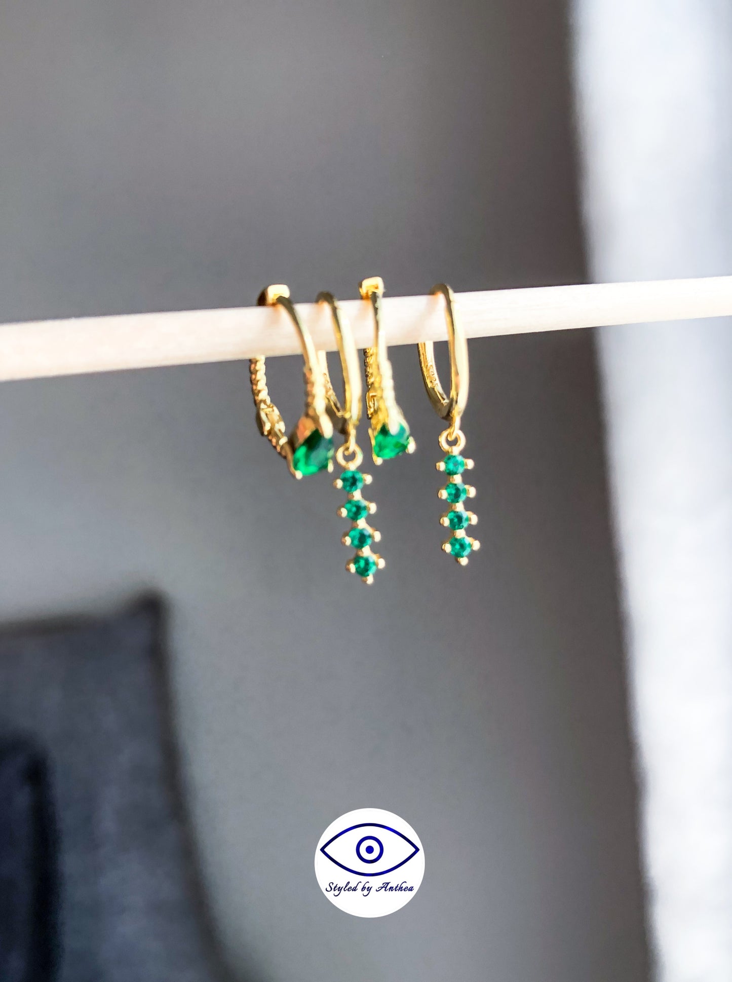 Earrings - Thasos Huggies
