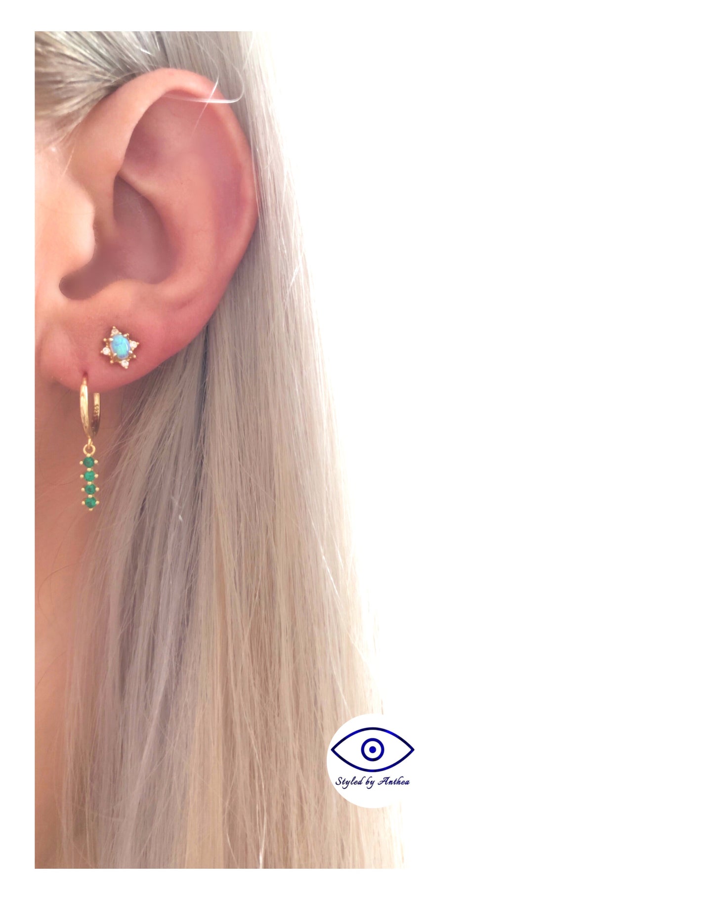 Earrings - Thasos Huggies